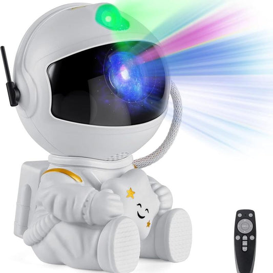 [Yiimdaifun]Astronaut Star Projector, Star Projector Galaxy Light for Kids，8 Modes Remote and 270° Adjustable Led Lights for Bedroom, Girls Room Decoration, Home Theater, Ceiling, Timer